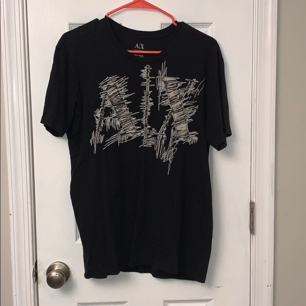 Black Armani exchange t shirt